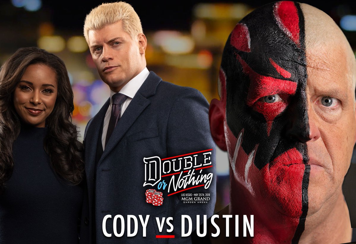 Cody vs. Dustin Rhodes Announced for AEW “Double or Nothing” | Pro ...
