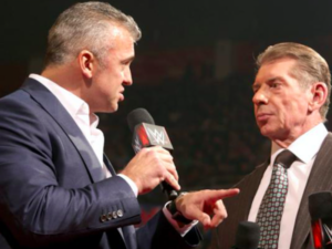 Vince vs. Shane McMahon