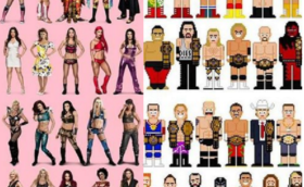 WWE Instagram Graphic