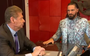 Vince McMahon Seth Rollins Meeting