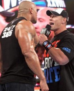 The Rock vs John Cena